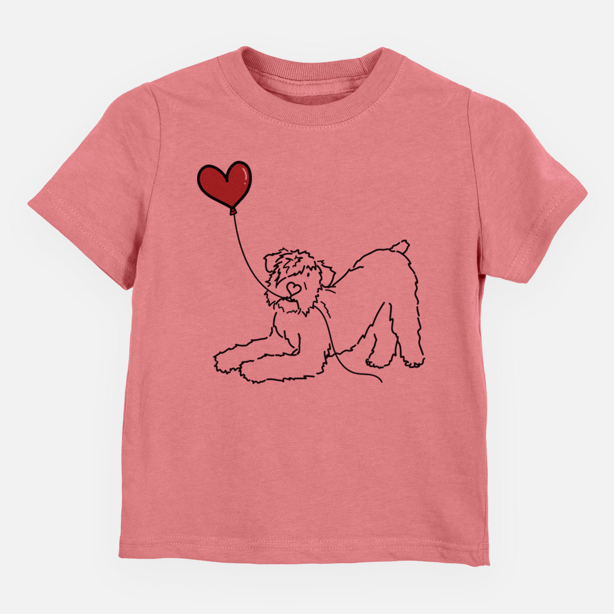 Bouvier des Flandres Heart String - Kids/Youth/Toddler Shirt