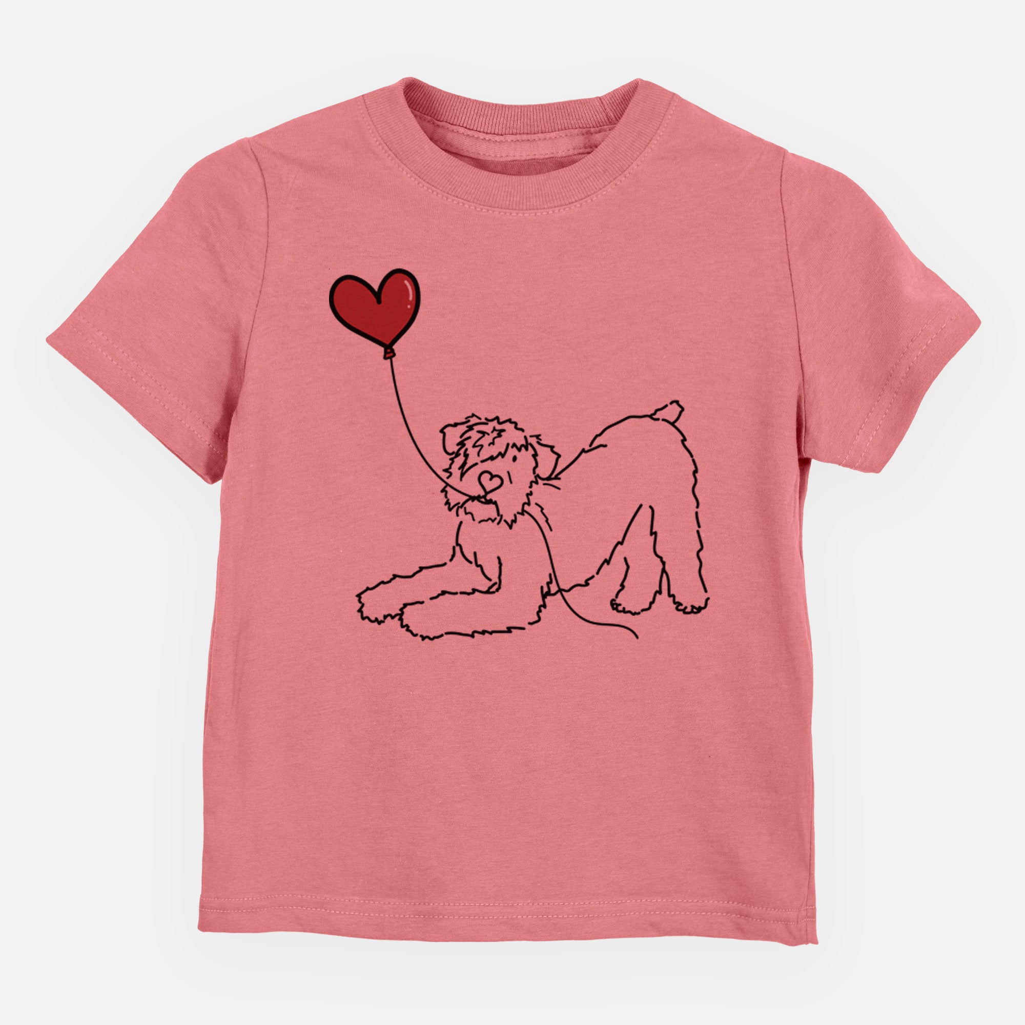 Bouvier des Flandres Heart String - Kids/Youth/Toddler Shirt