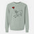 Boxer Heart String - Unisex Pigment Dyed Crew Sweatshirt