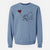 Bulldog Heart String - Unisex Pigment Dyed Crew Sweatshirt