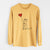 Cat Heart String - Men's Heavyweight 100% Cotton Long Sleeve