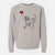 Catahoula Heart String - Unisex Pigment Dyed Crew Sweatshirt