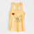 Cavachon Heart String - Women's Racerback Tanktop