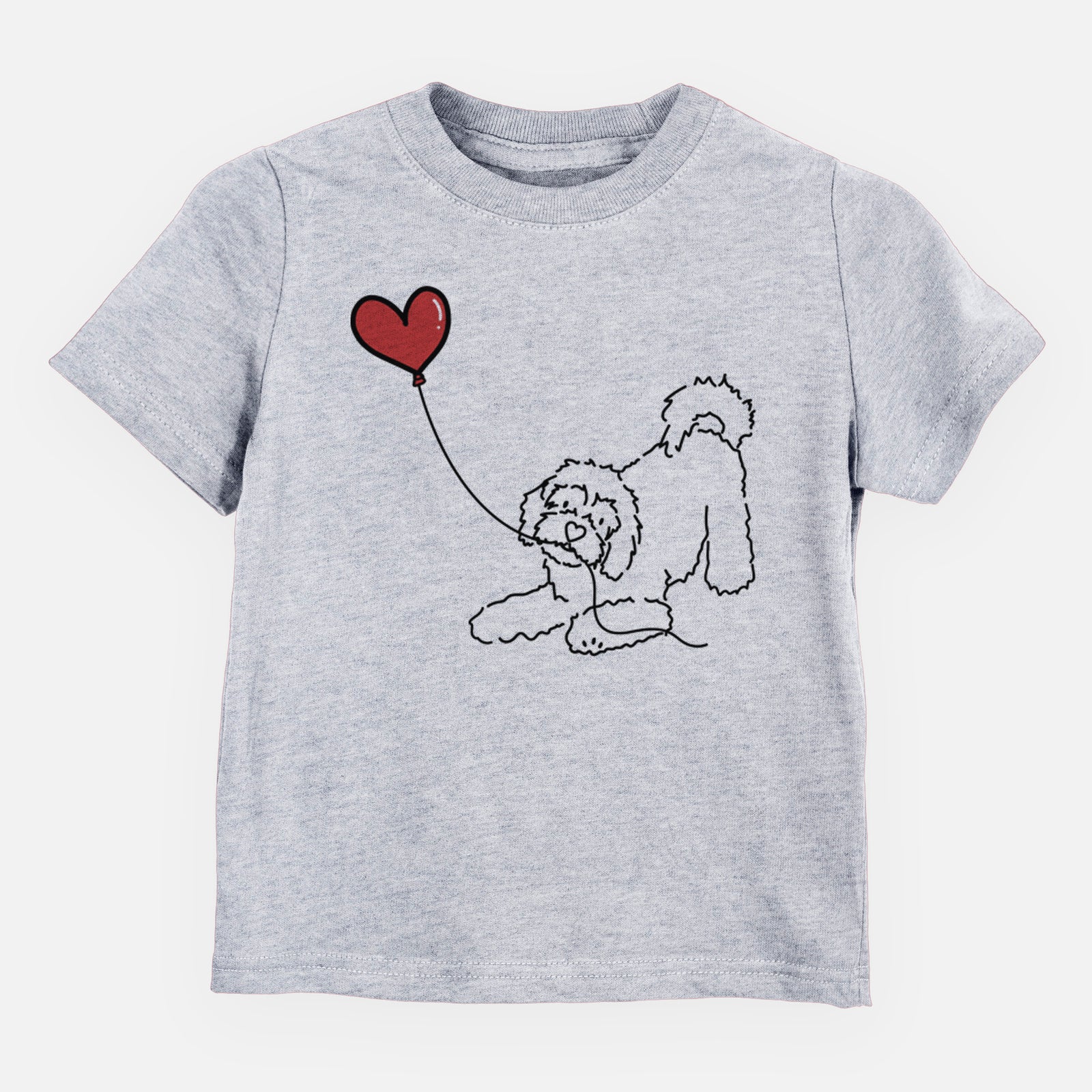 Cavachon Heart String - Kids/Youth/Toddler Shirt