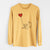 Chihuahua Heart String - Men's Heavyweight 100% Cotton Long Sleeve