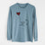 Chihuahua Heart String - Men's Heavyweight 100% Cotton Long Sleeve