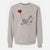 Chinese Crested Heart String - Unisex Pigment Dyed Crew Sweatshirt