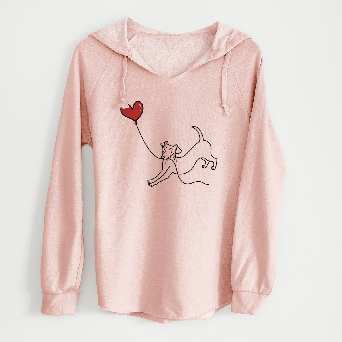 Chiweenie Heart String - Cali Wave Hooded Sweatshirt