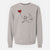 Chiweenie Heart String - Unisex Pigment Dyed Crew Sweatshirt