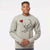 Dalmatian Heart String - Unisex Pigment Dyed Crew Sweatshirt