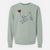 Great Dane Heart String - Unisex Pigment Dyed Crew Sweatshirt