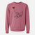 English Setter Heart String - Unisex Pigment Dyed Crew Sweatshirt