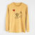 Goldendoodle Heart String - Men's Heavyweight 100% Cotton Long Sleeve