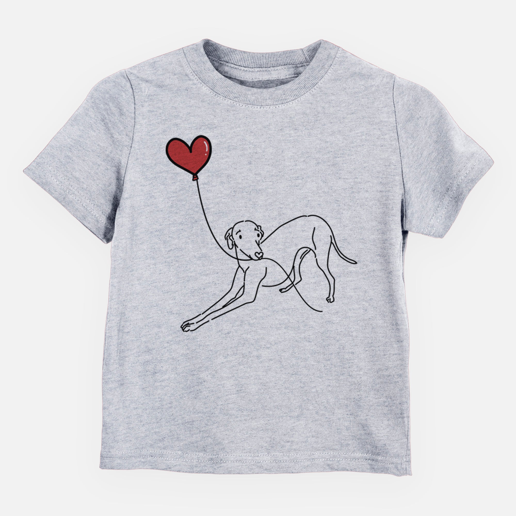 Italian Greyhound Heart String - Kids/Youth/Toddler Shirt