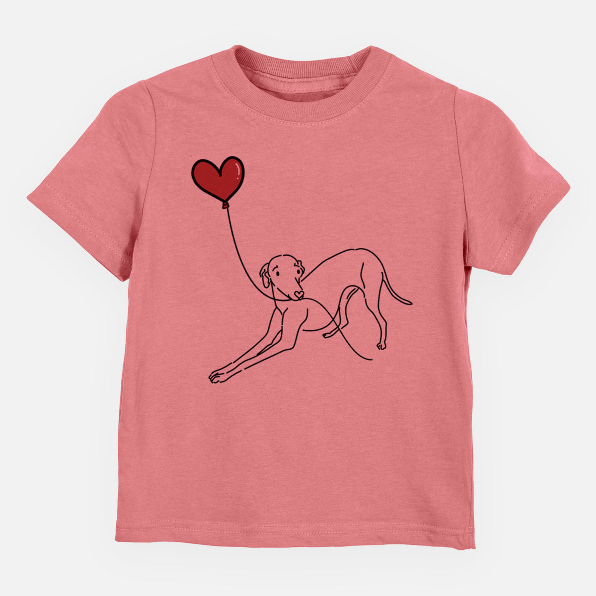 Italian Greyhound Heart String - Kids/Youth/Toddler Shirt