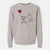 Jack Russell Terrier Heart String - Unisex Pigment Dyed Crew Sweatshirt