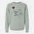 Jack Russell Terrier Heart String - Unisex Pigment Dyed Crew Sweatshirt