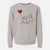 Keeshond Heart String - Unisex Pigment Dyed Crew Sweatshirt