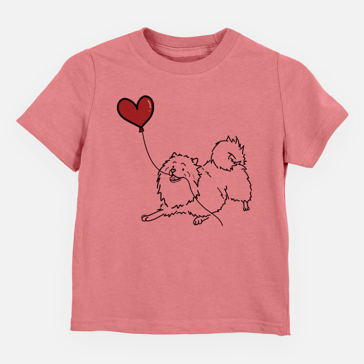 Keeshond Heart String - Kids/Youth/Toddler Shirt