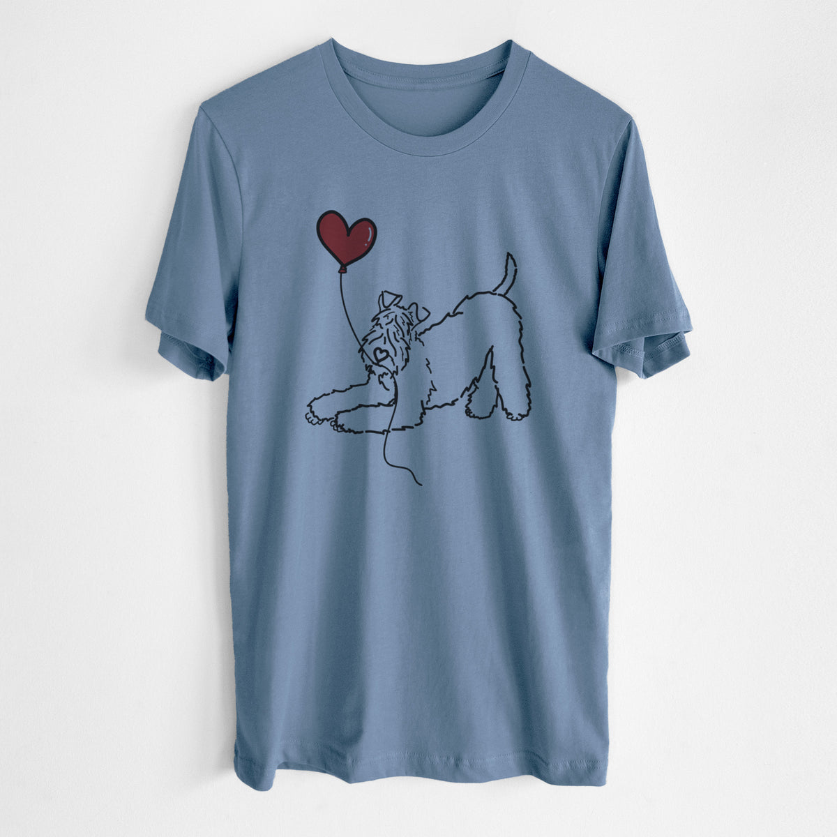 Kerry Blue Heart String- Unisex Crewneck