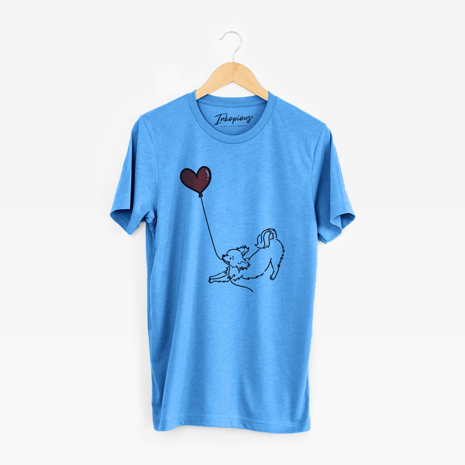 Long Haired Chihuahua Heart String - Unisex Crewneck