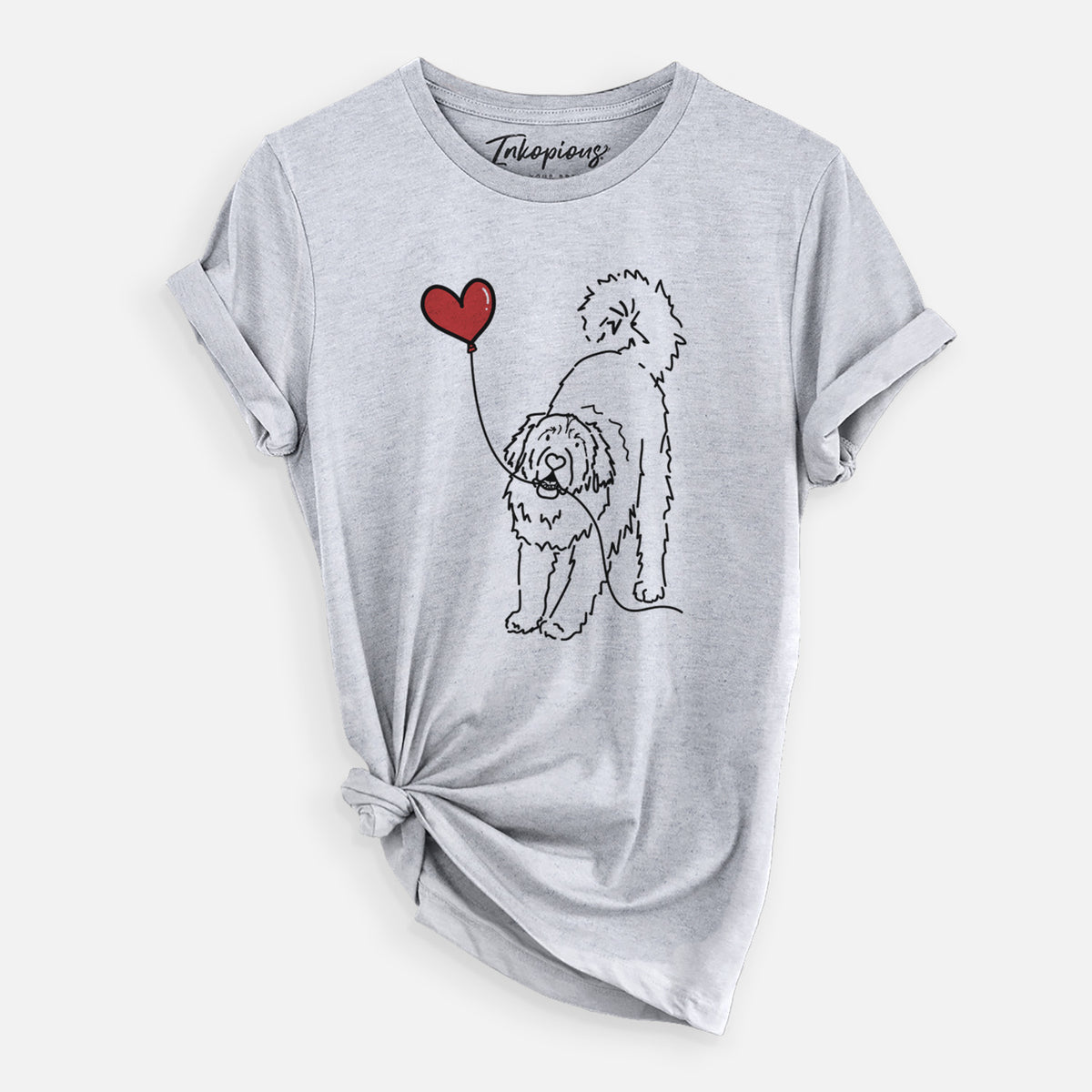 Leonberger Heart String- Unisex Crewneck
