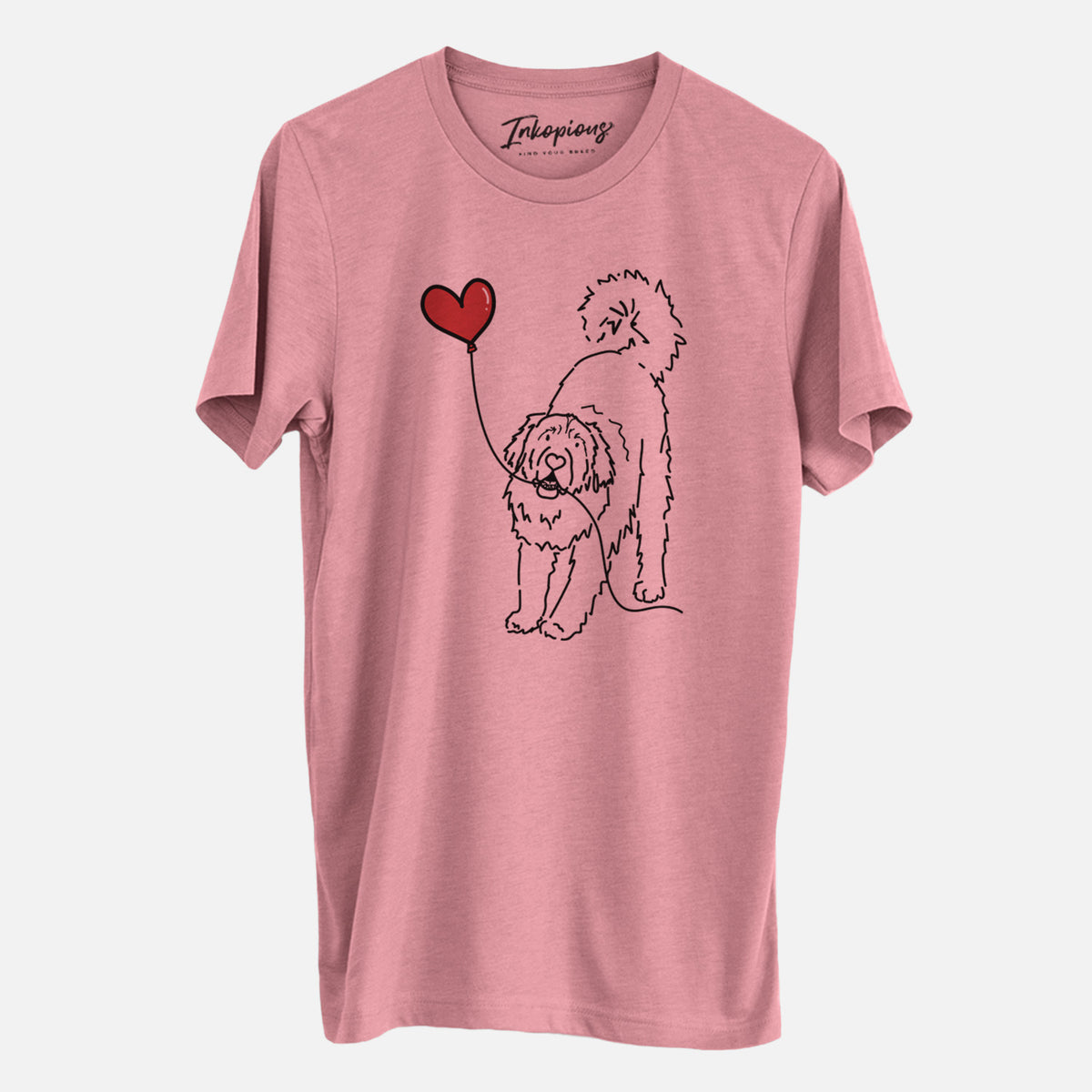 Leonberger Heart String- Unisex Crewneck