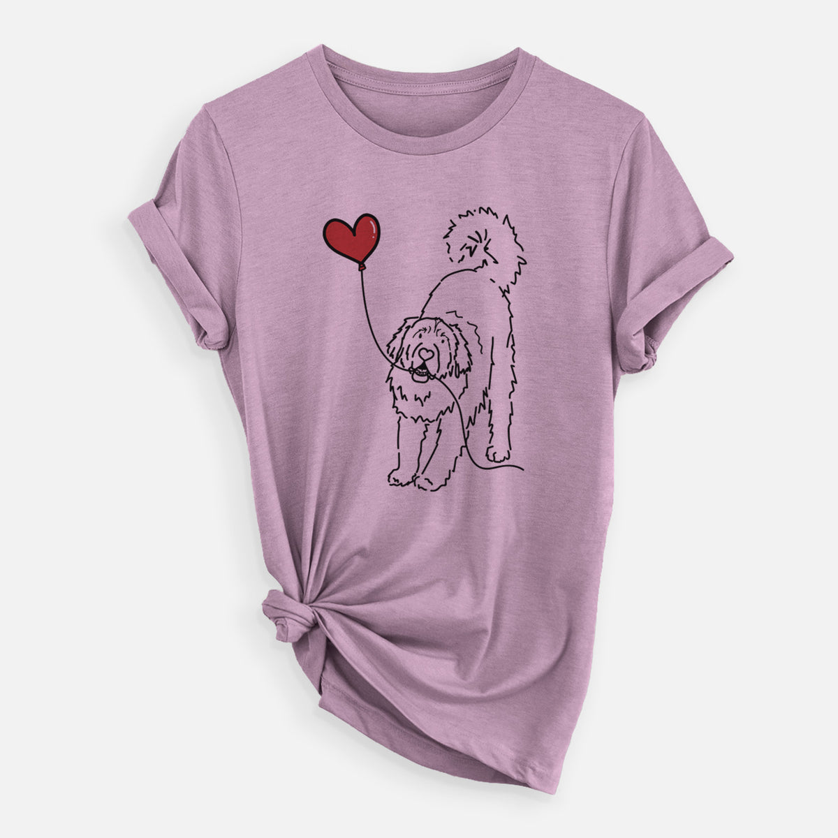 Leonberger Heart String- Unisex Crewneck