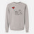 Lowchen Heart String - Unisex Pigment Dyed Crew Sweatshirt