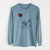 Maltese Heart String - Men's Heavyweight 100% Cotton Long Sleeve