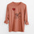 Maltese Heart String - Men's Heavyweight 100% Cotton Long Sleeve