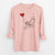 Maltipoo Heart String - Men's Heavyweight 100% Cotton Long Sleeve