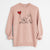 Mini Poodle Heart String - Unisex Pigment Dyed Crew Sweatshirt