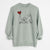 Mini Poodle Heart String - Unisex Pigment Dyed Crew Sweatshirt