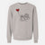 Pekingese Heart String - Unisex Pigment Dyed Crew Sweatshirt