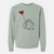 Persian Cat Heart String - Unisex Pigment Dyed Crew Sweatshirt