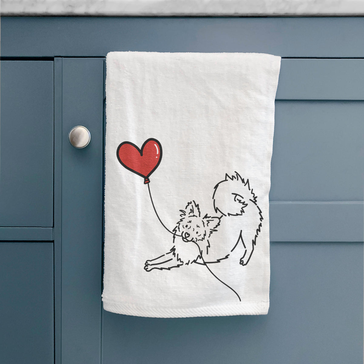 Pomchi Heart String -  Hand Towel
