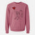 Puggle Heart String - Unisex Pigment Dyed Crew Sweatshirt