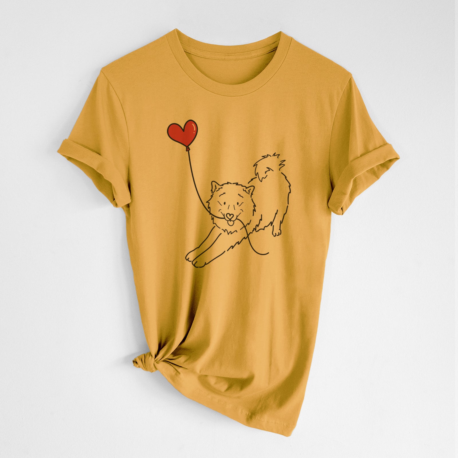 Samoyed Heart String- Unisex Crewneck