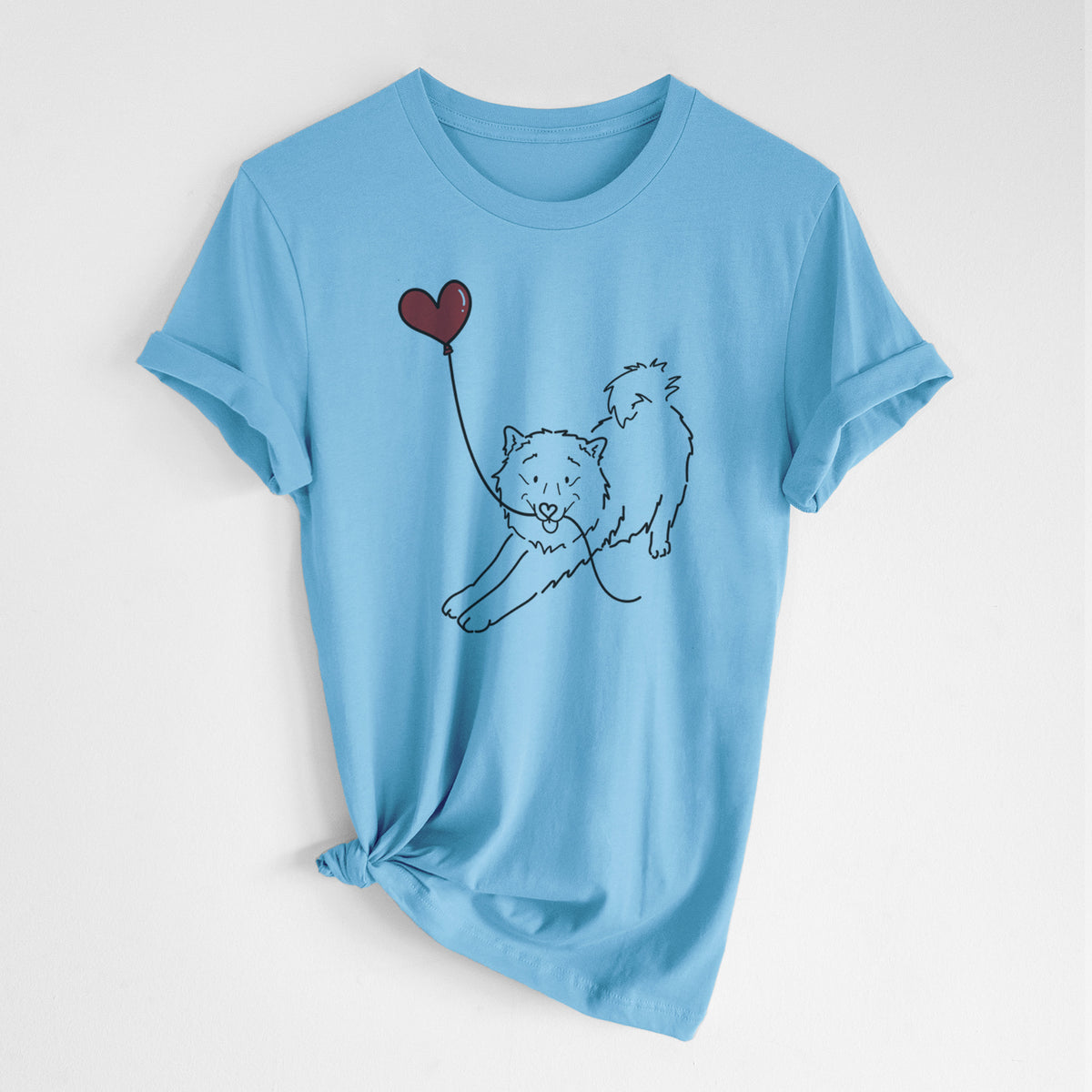 Samoyed Heart String- Unisex Crewneck