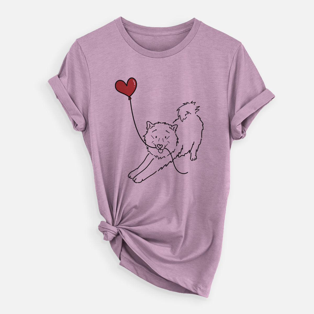 Samoyed Heart String- Unisex Crewneck