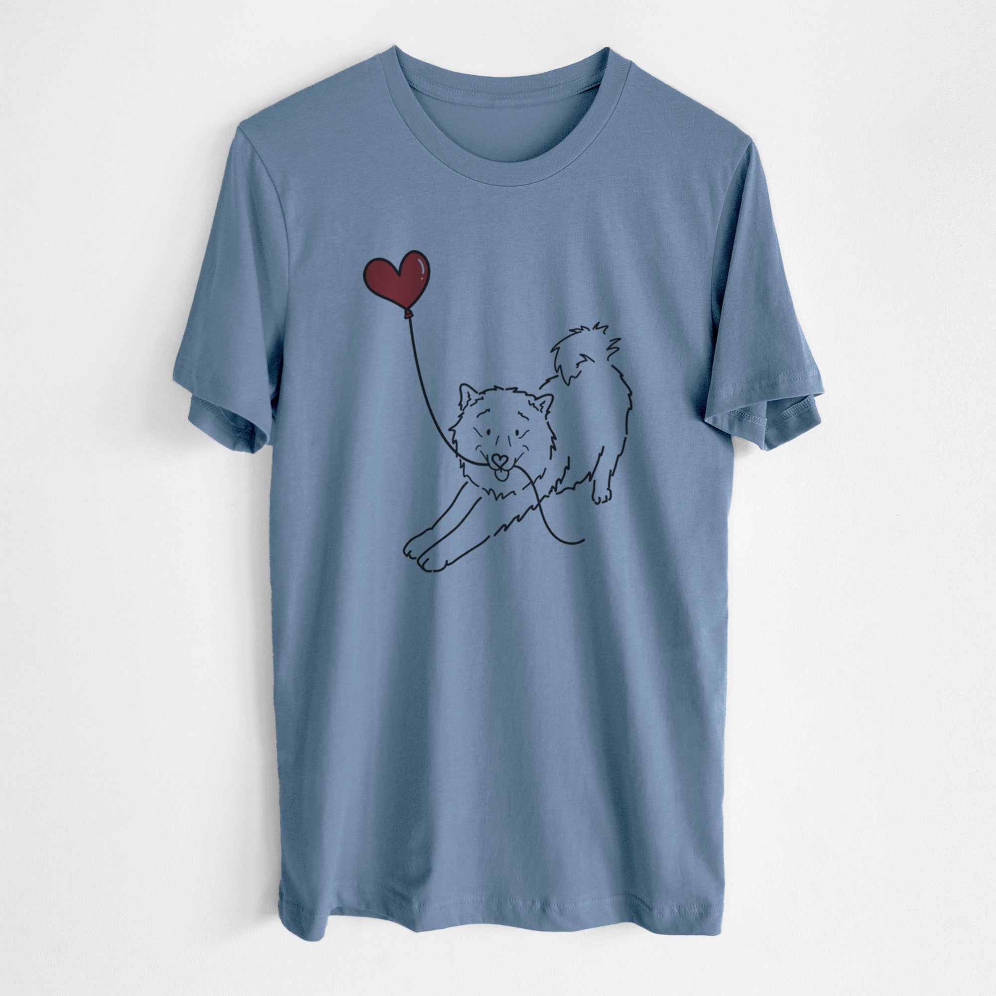 Samoyed Heart String- Unisex Crewneck