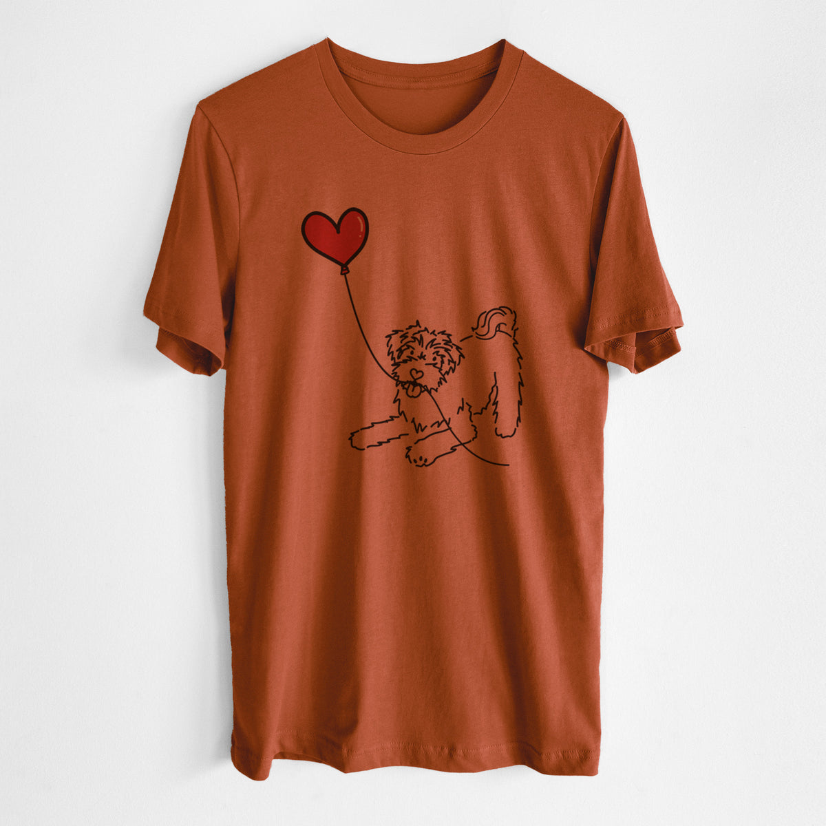 Schnoodle Heart String- Unisex Crewneck
