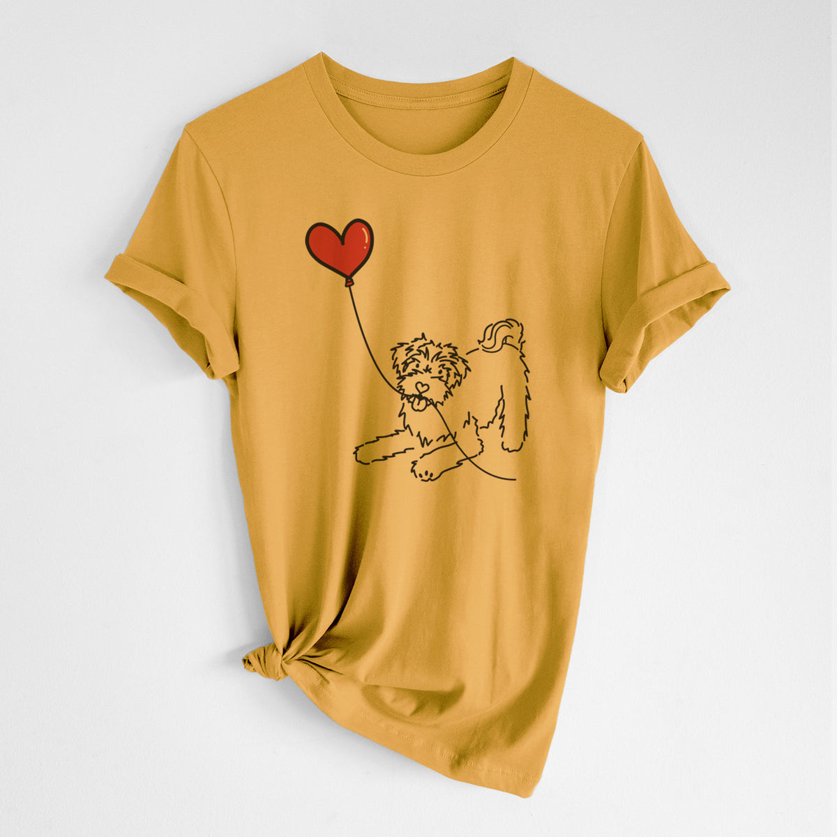 Schnoodle Heart String- Unisex Crewneck