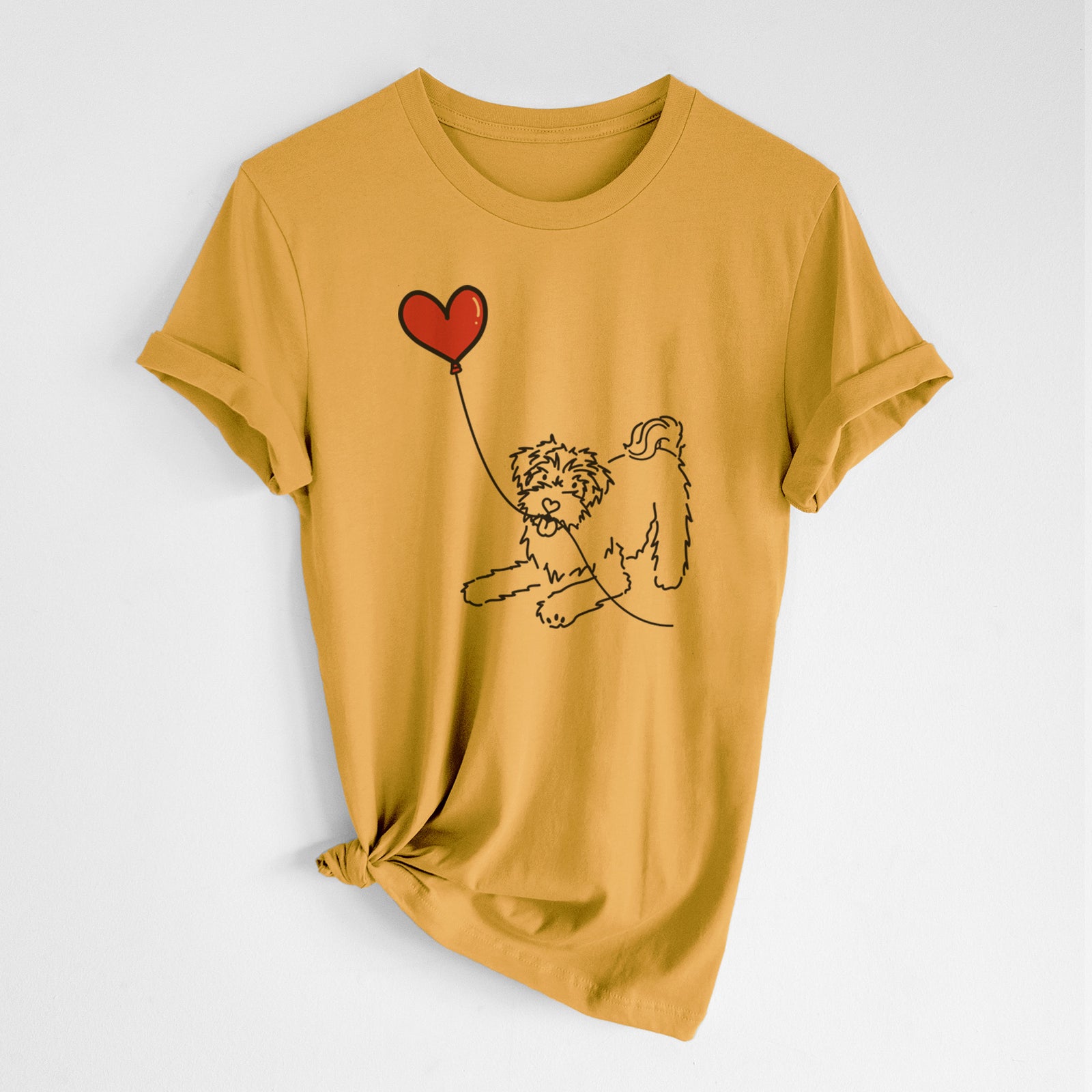 Schnoodle Heart String- Unisex Crewneck