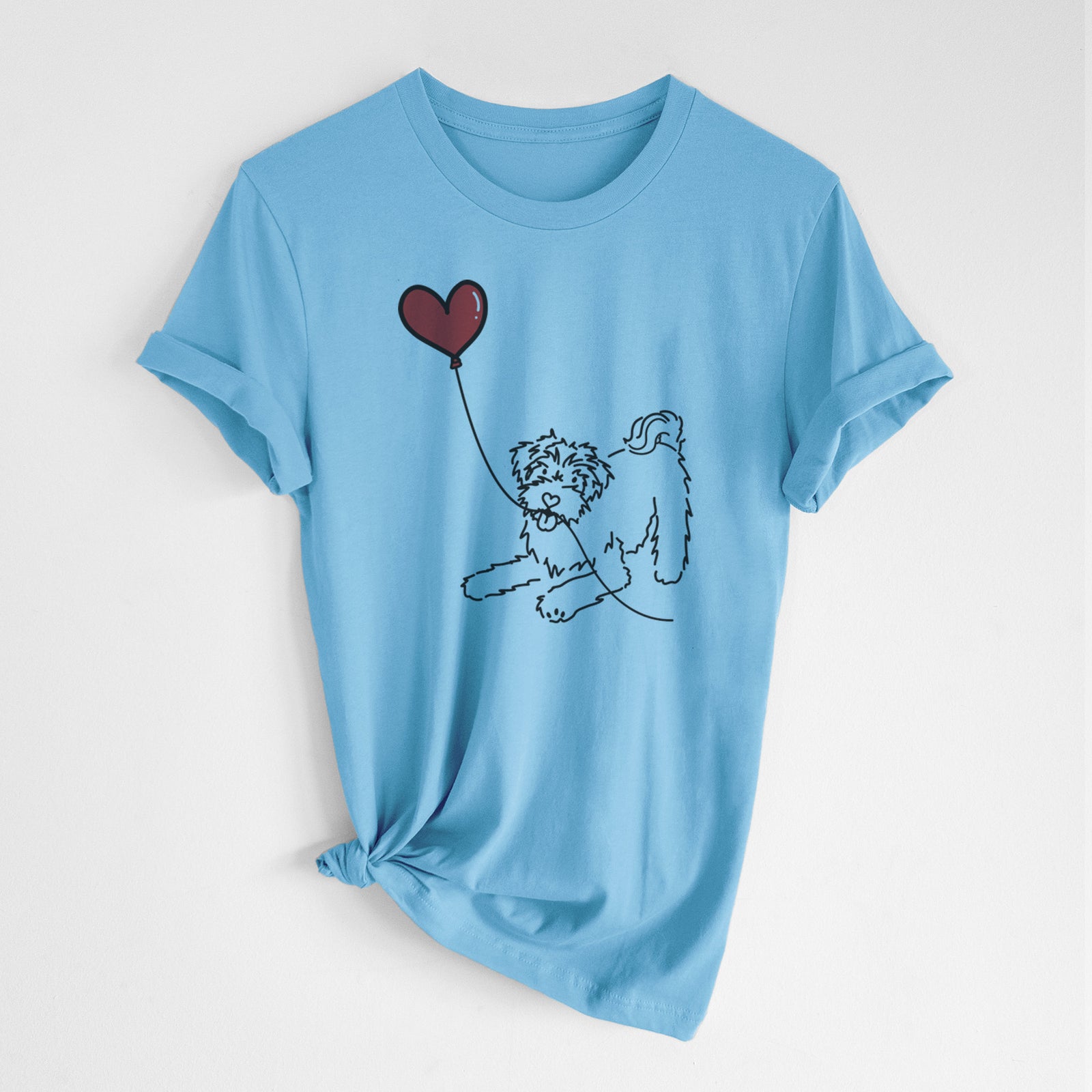 Schnoodle Heart String- Unisex Crewneck