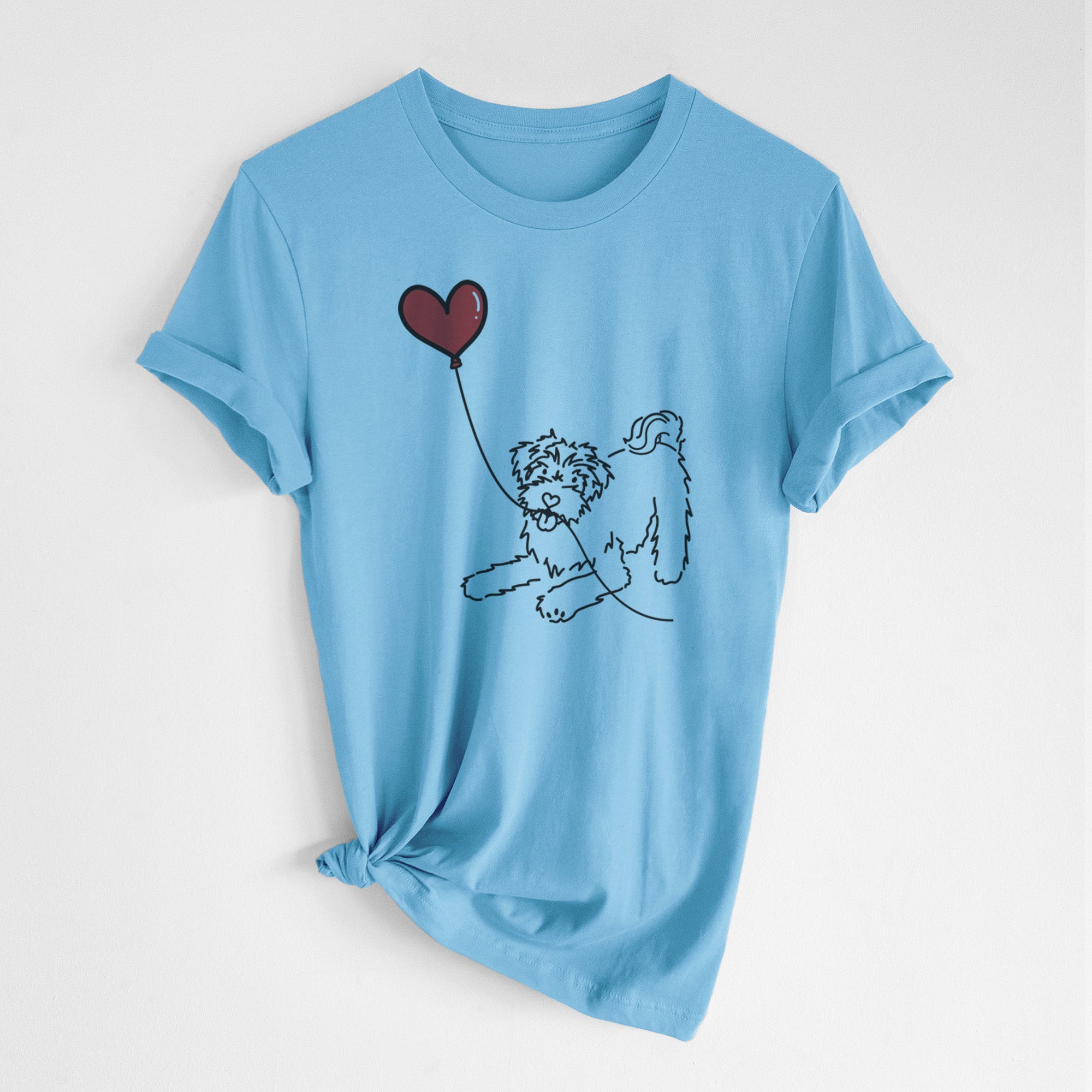 Schnoodle Heart String- Unisex Crewneck