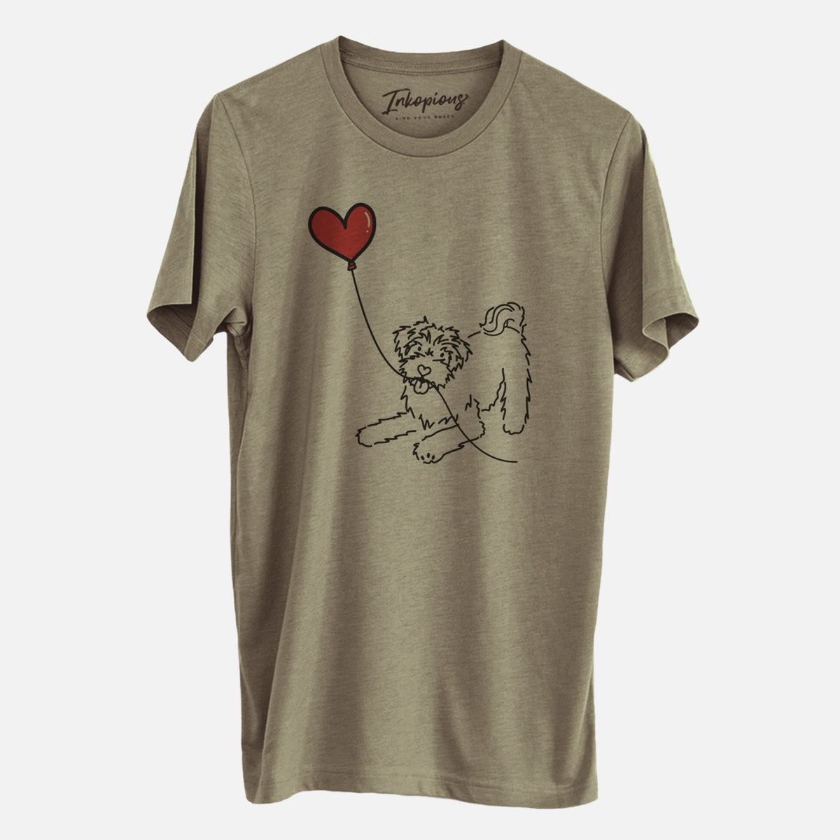 Schnoodle Heart String- Unisex Crewneck