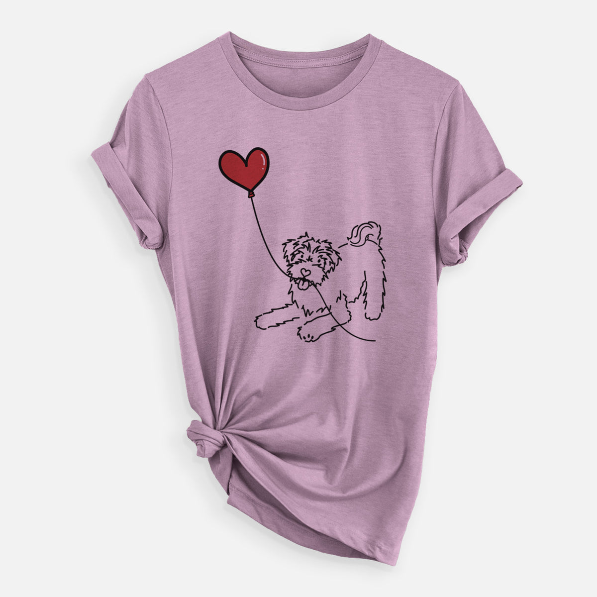 Schnoodle Heart String- Unisex Crewneck