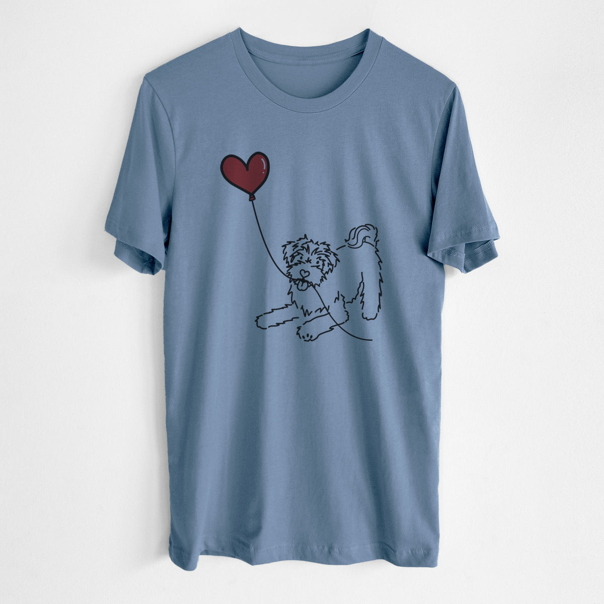 Schnoodle Heart String- Unisex Crewneck